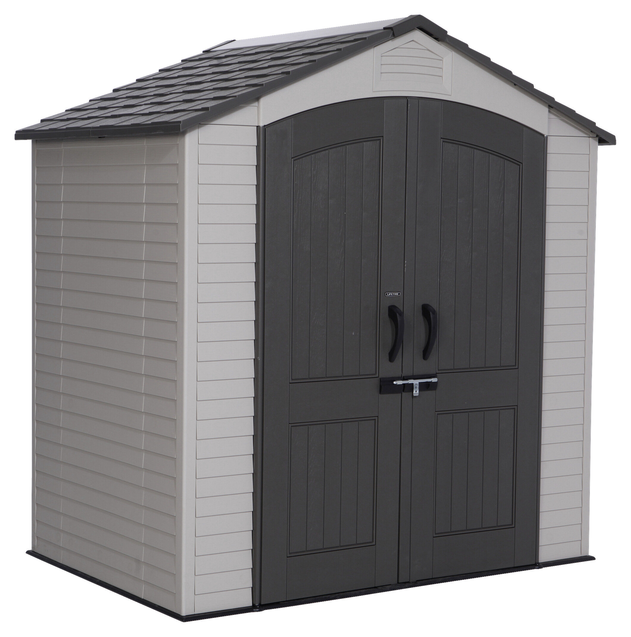 Lifetime Gartenhaus Starlet Lichtgrau B/H/L: ca. 215x228x143 cm