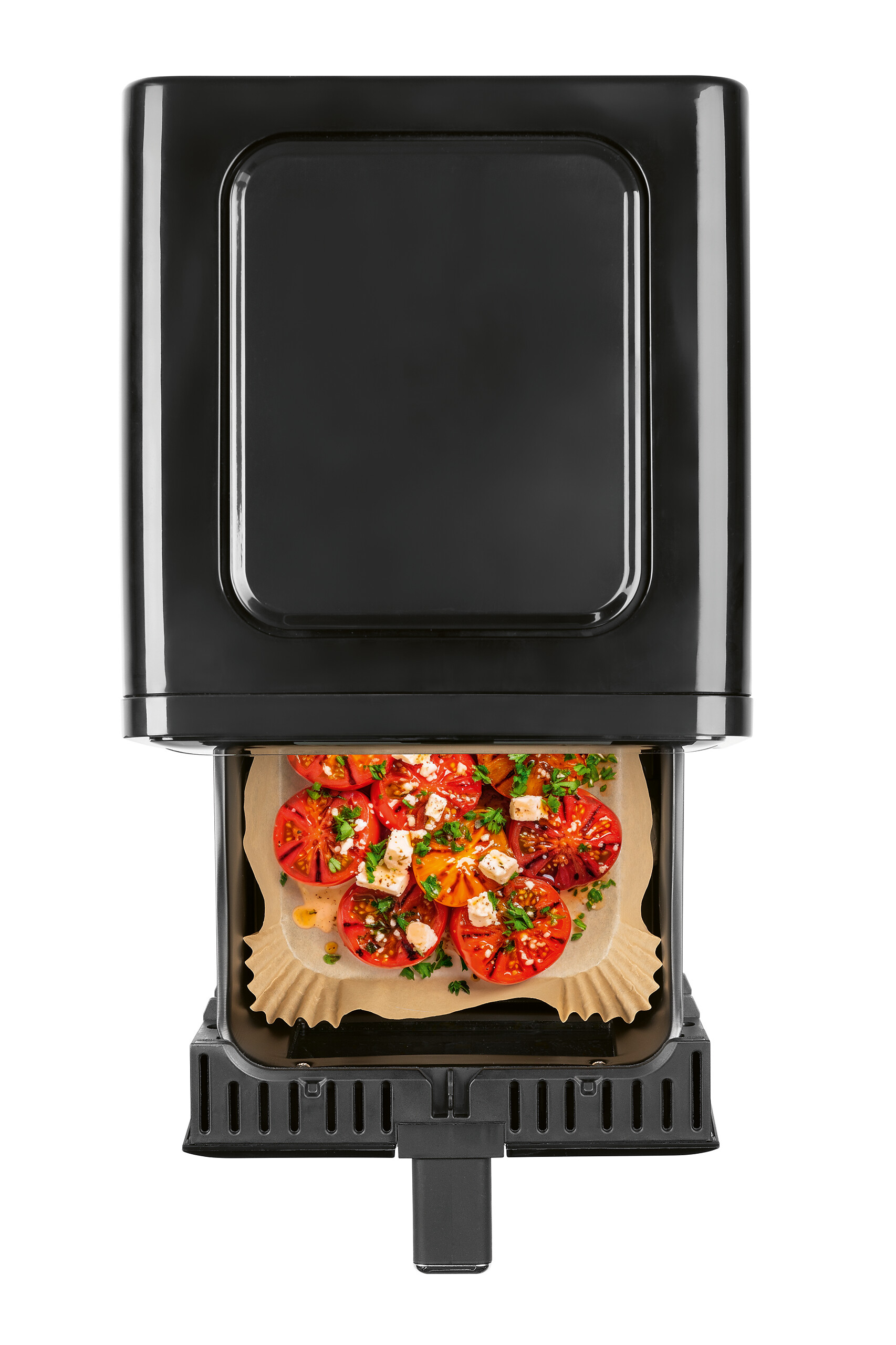 GOURMETmaxx Heißluftfritteuse 16539 schwarz Edelstahl B/H/L: ca. 25x30x36,5 cm ca. 5 l