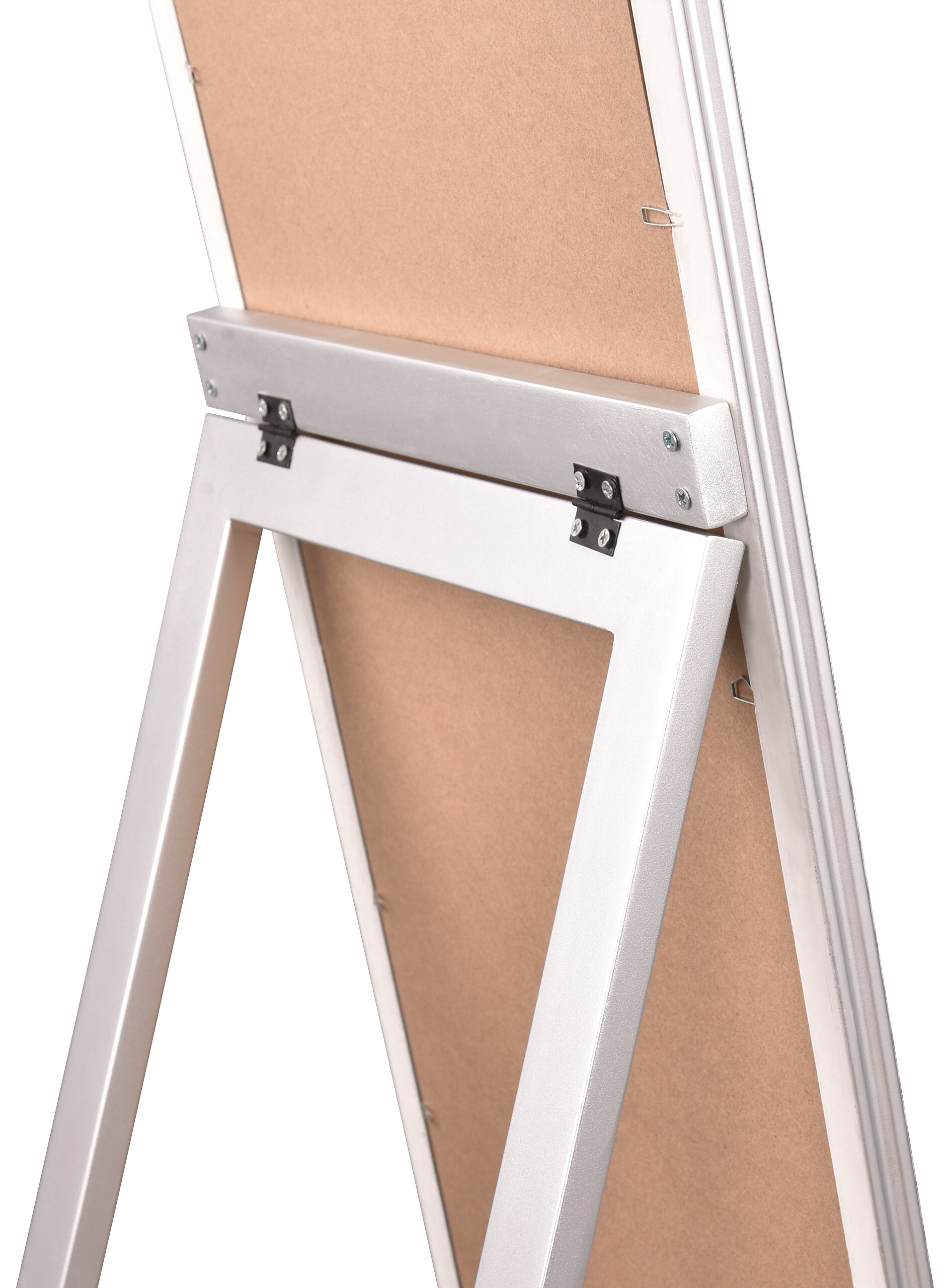 Standspiegel Loreley silber Optik B/H/T: ca. 34x160x4 cm