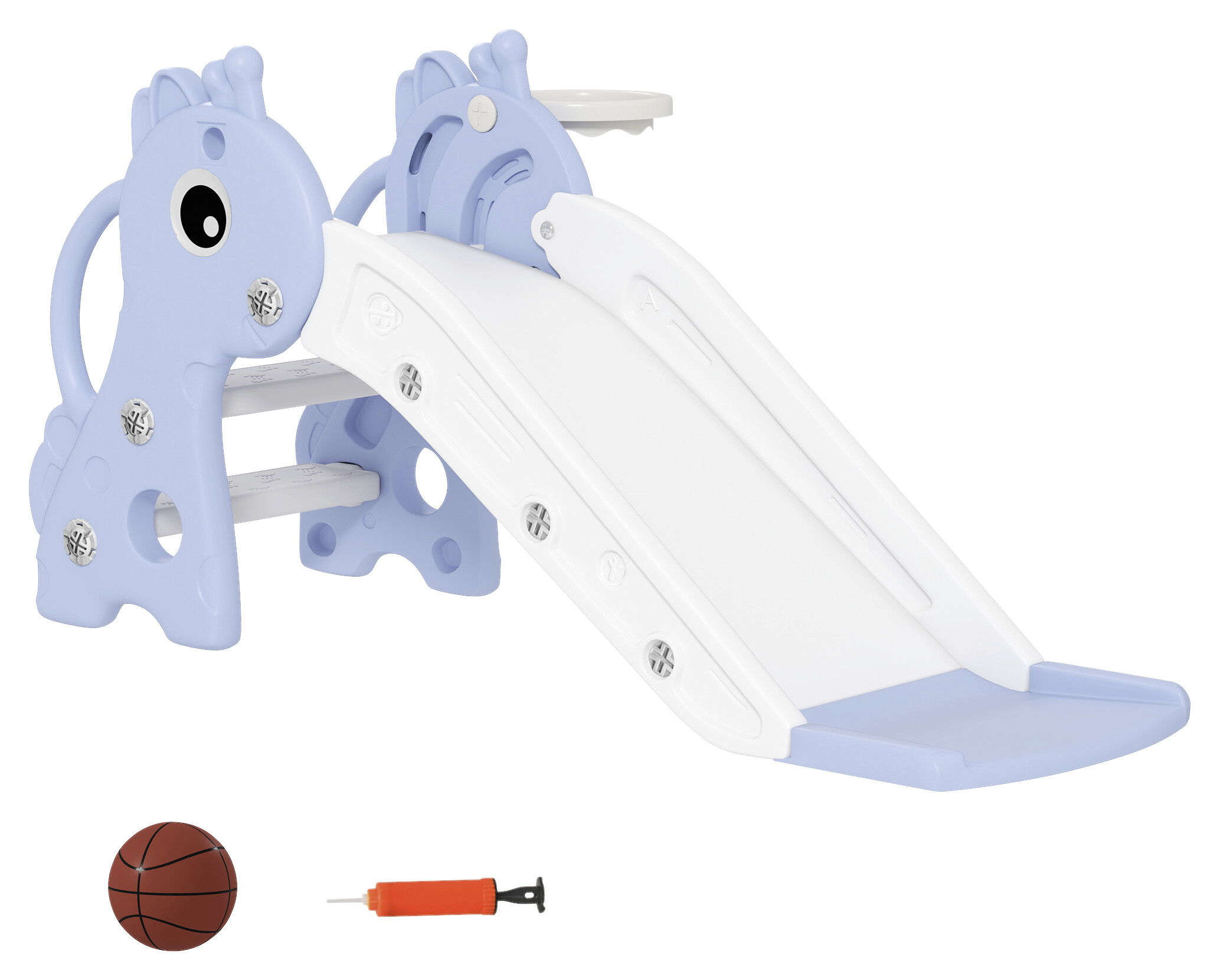 AIYAPLAY Kinderrutsche blau B/H/L: ca. 51,5x52x106 cm