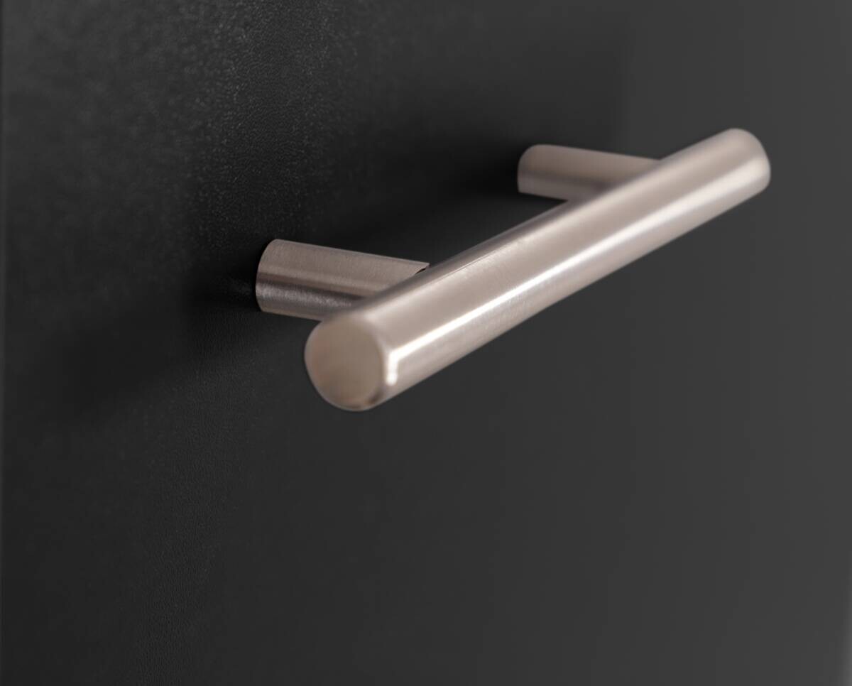 Apothekerschrank Merle schwarz B/H/T: ca. 30x145x60 cm