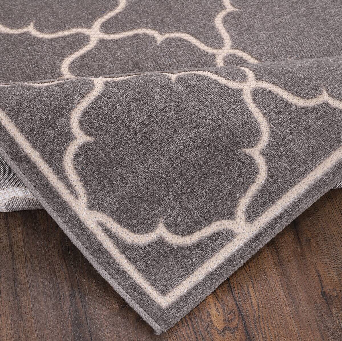 Sanat Outdoorteppich BERLIN hellgrau B/L: ca. 200x290 cm