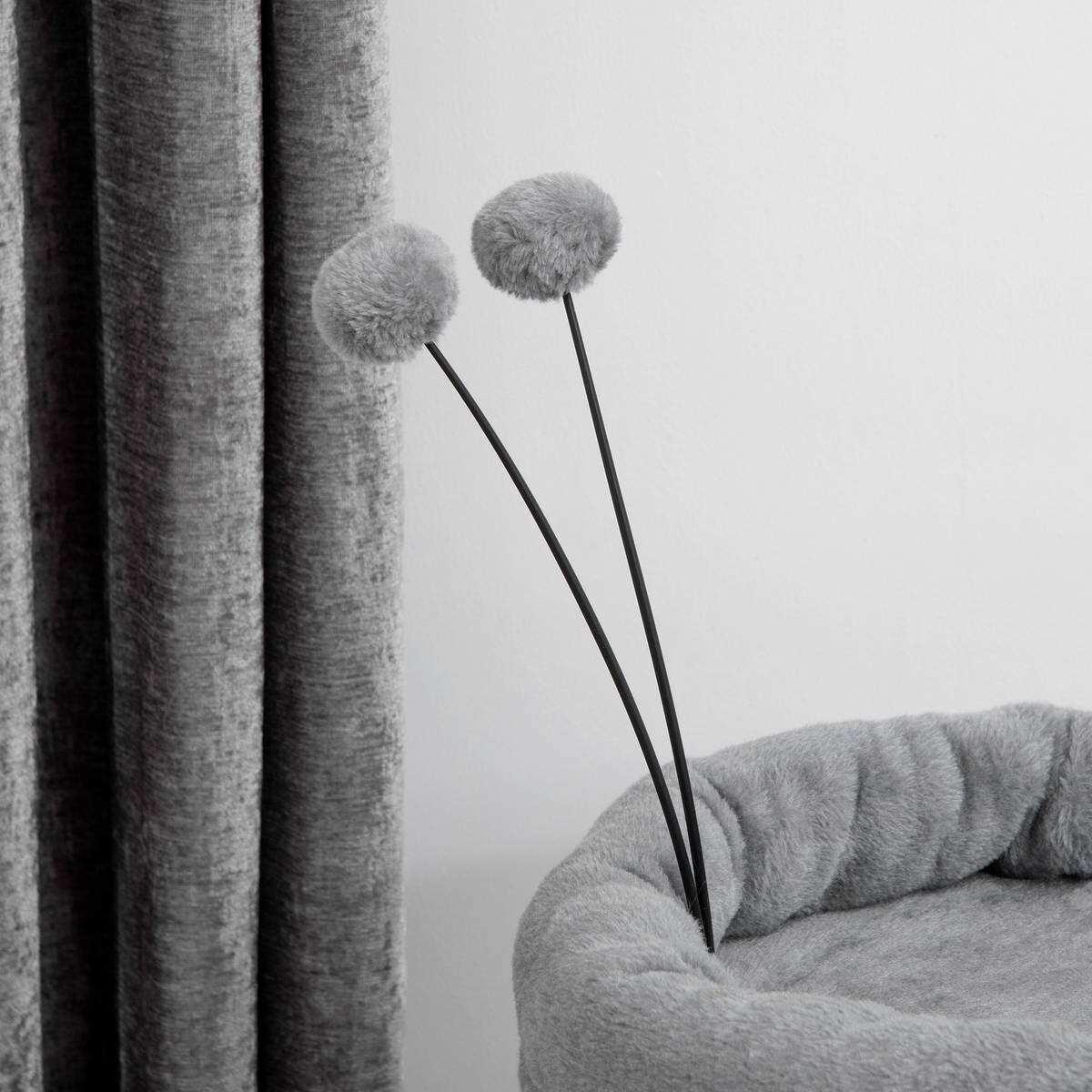 PawHut Kratzbaum grau Polyester B/H/L: ca. 44,5x73,5x44,5 cm