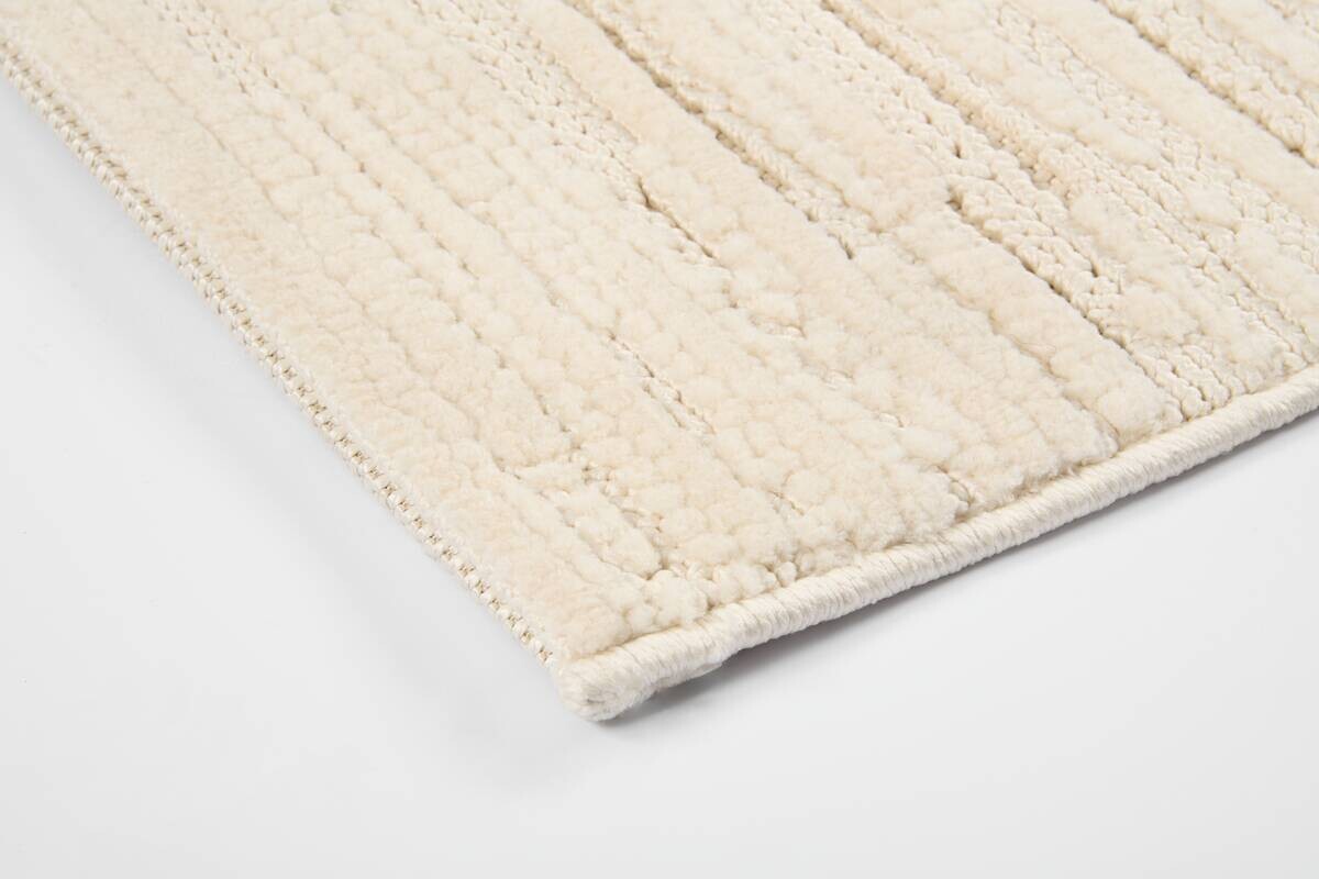 Webteppich Relax creme B/L: ca. 80x150 cm