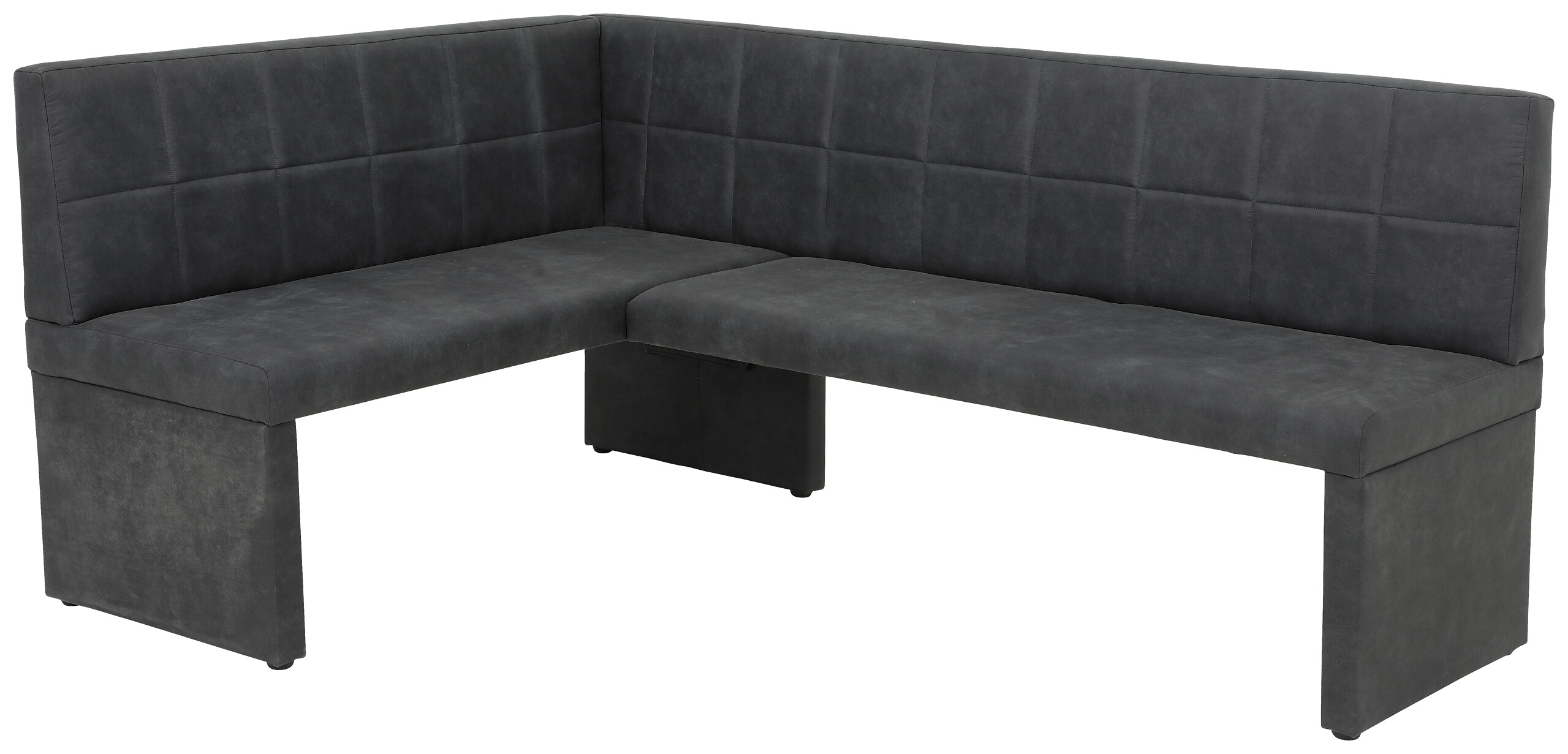 Eckbank Melanie anthrazit Vintage Optik B/H/T: ca. 140x90x200 cm Eckbank Melanie anthrazit Vintage Optik B/H/T: ca. 140x90x200 cm