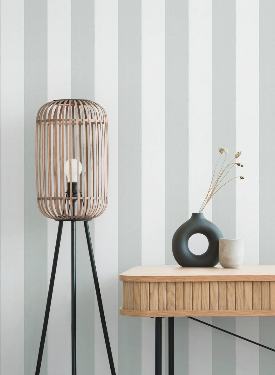 A.S.Creation Vliestapete grau B/H/D: ca. 53x1005x9,8 cm