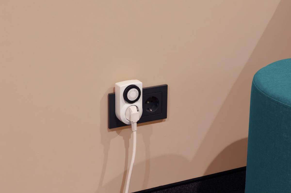 Unitec Zeitschaltuhr weiß