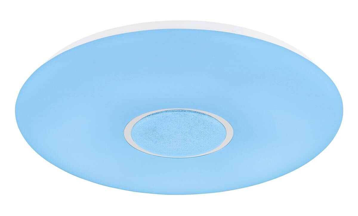 GLOBO Deckenleuchte Sully weiß Metall Kunststoff D: ca. 48,5 cm