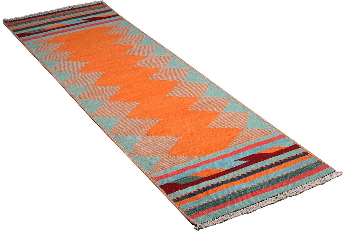 PersaTepp Teppich Kelim Gashgai bunt B/H/L: ca. 56x1x200 cm