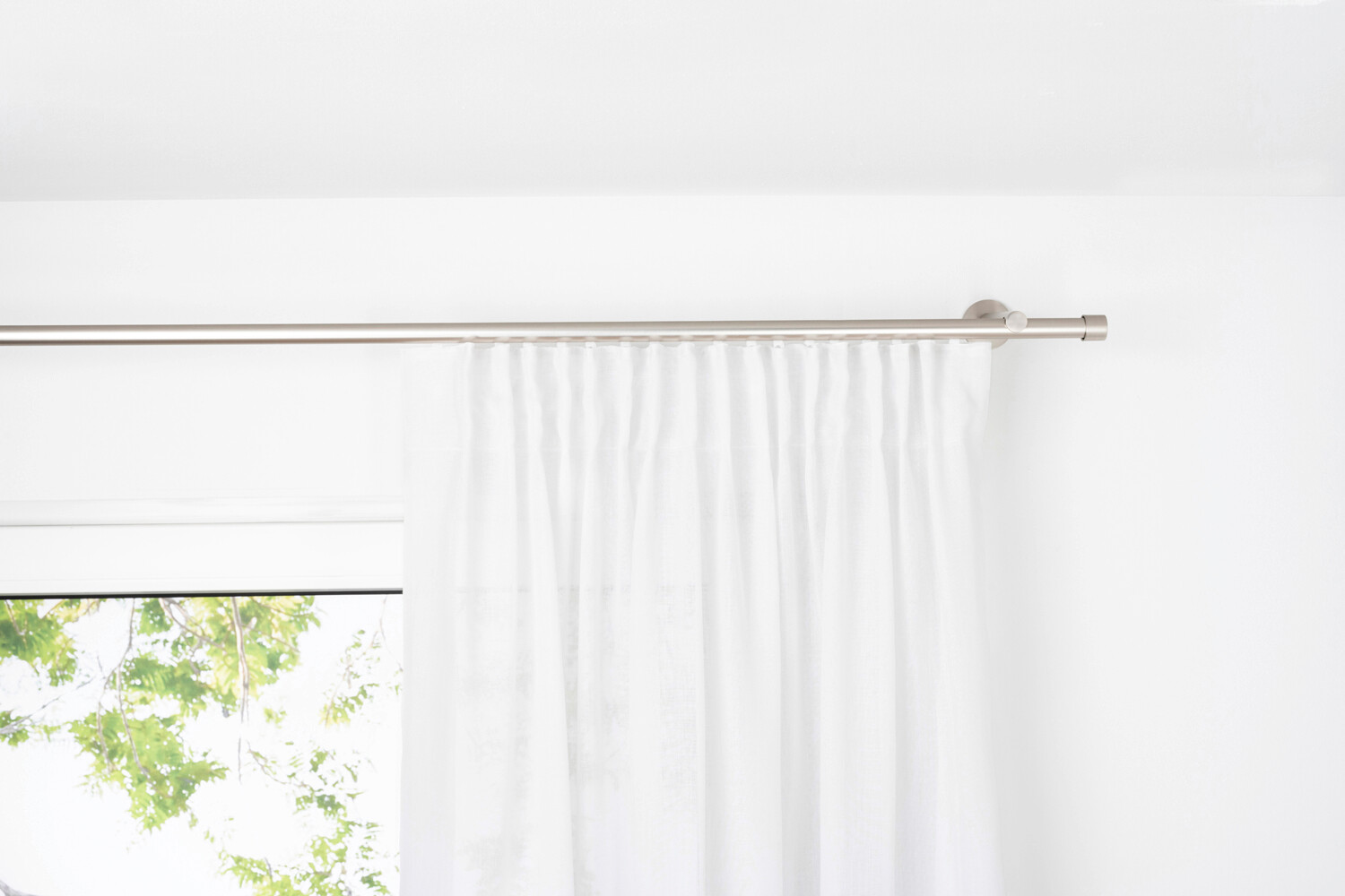 Kombivorhang BREEZE weiß B/L: ca. 135x245 cm