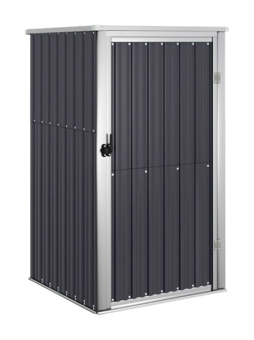 vidaXL Geräteschuppen anthrazit B/H/T: ca. 88x161x89 cm
