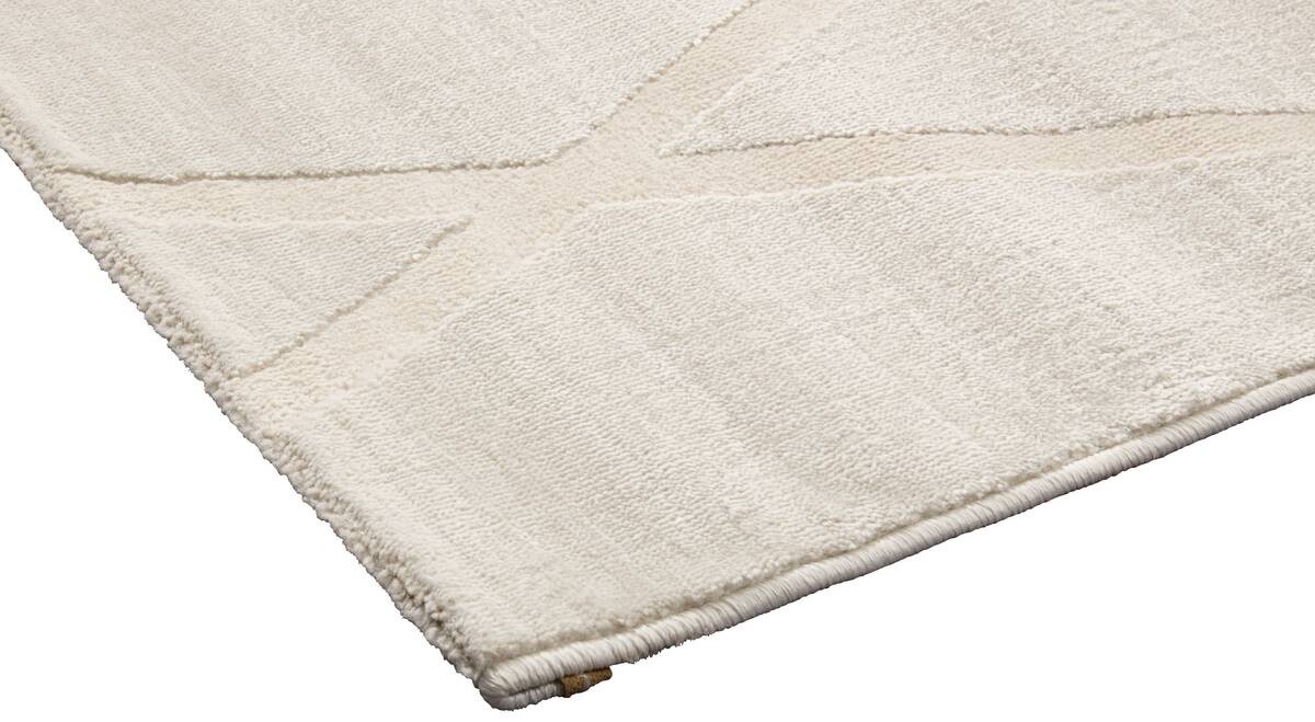 Webteppich Lucy creme B/L: ca. 80x140 cm