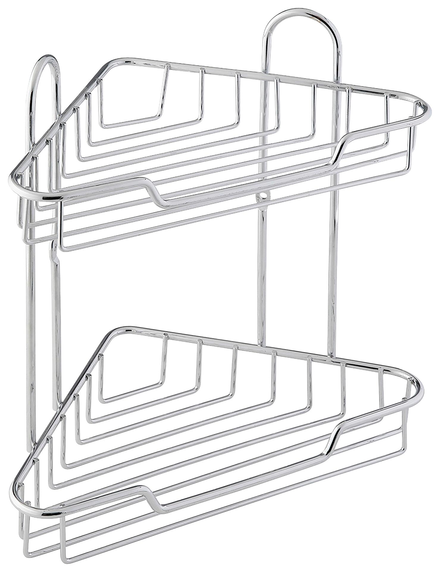 Eckregal Chrom Chrom B/H/L: ca. 19x25x19 cm