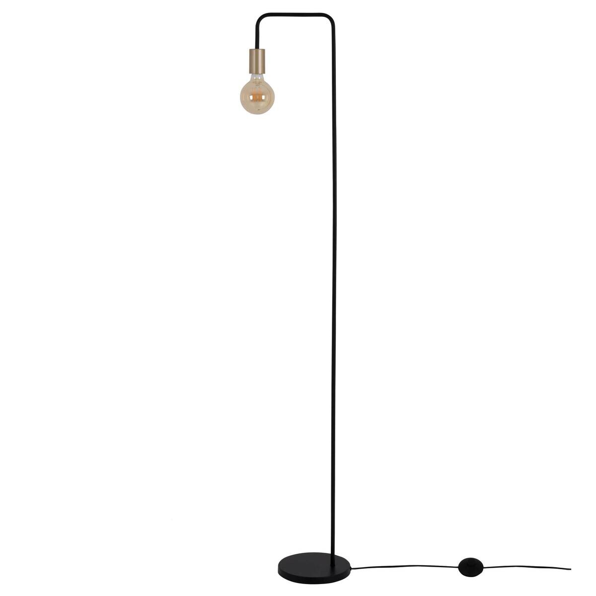 Näve Leuchten Stehleuchte 2097222 schwarz Kunststoff Metall B/H/T: ca. 20,5x150x20,5 cm 1 Brennstellen