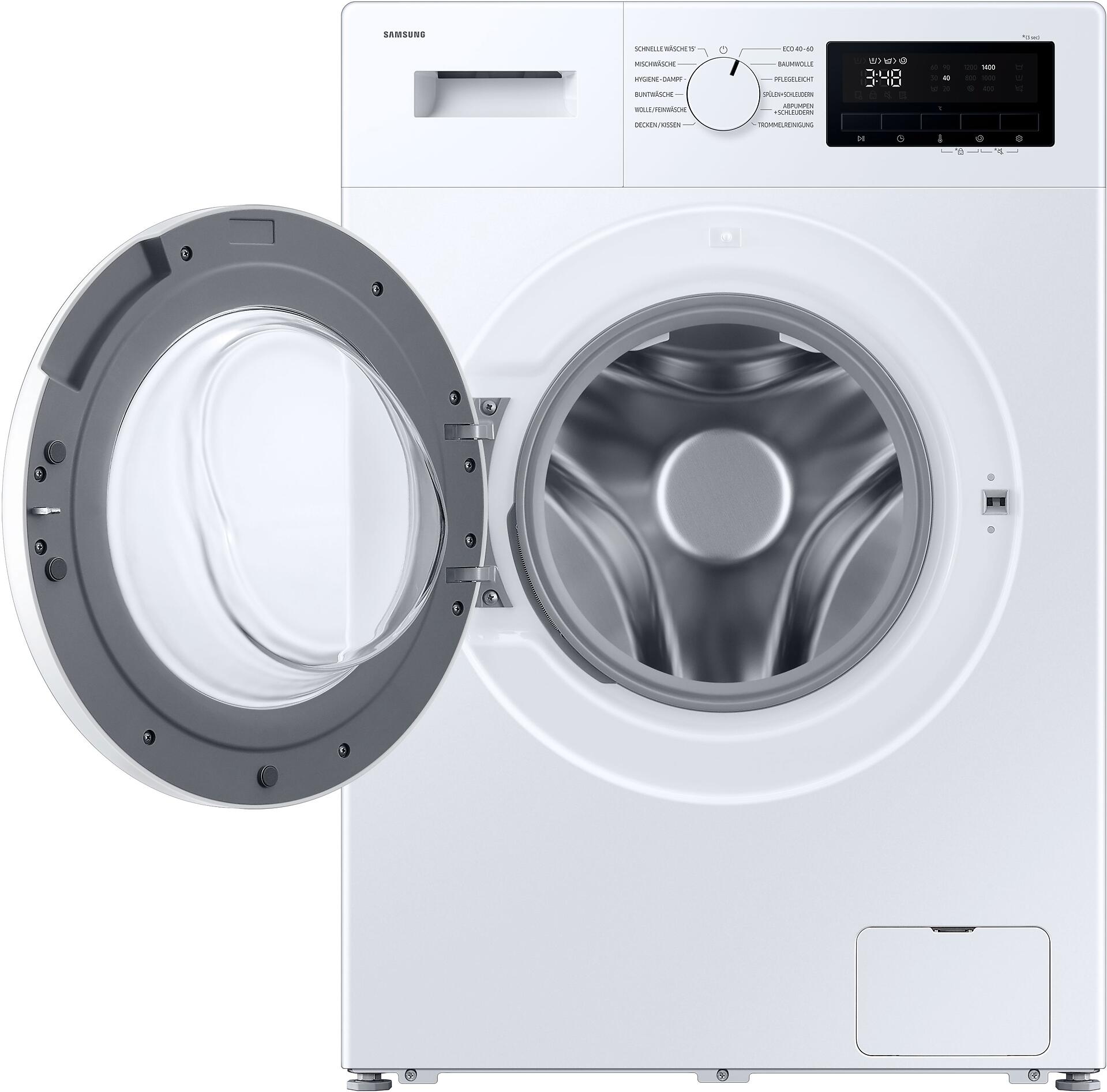 Samsung Waschmaschine WW90FG3M05TWEG weiß B/H/T: ca. 60x85x52 cm