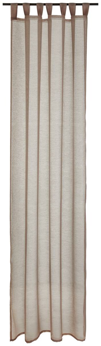 POCOline Kombivorhang Julia taupe B/L: ca. 135x235 cm