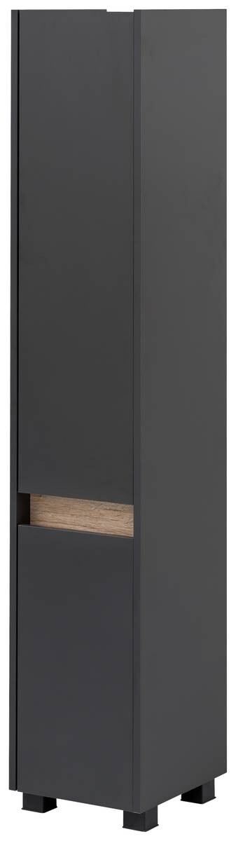 Hochschrank Cosmo anthrazit B/H/T: ca. 30,2x164,5x33 cm Hochschrank Cosmo anthrazit B/H/T: ca. 30,2x164,5x33 cm