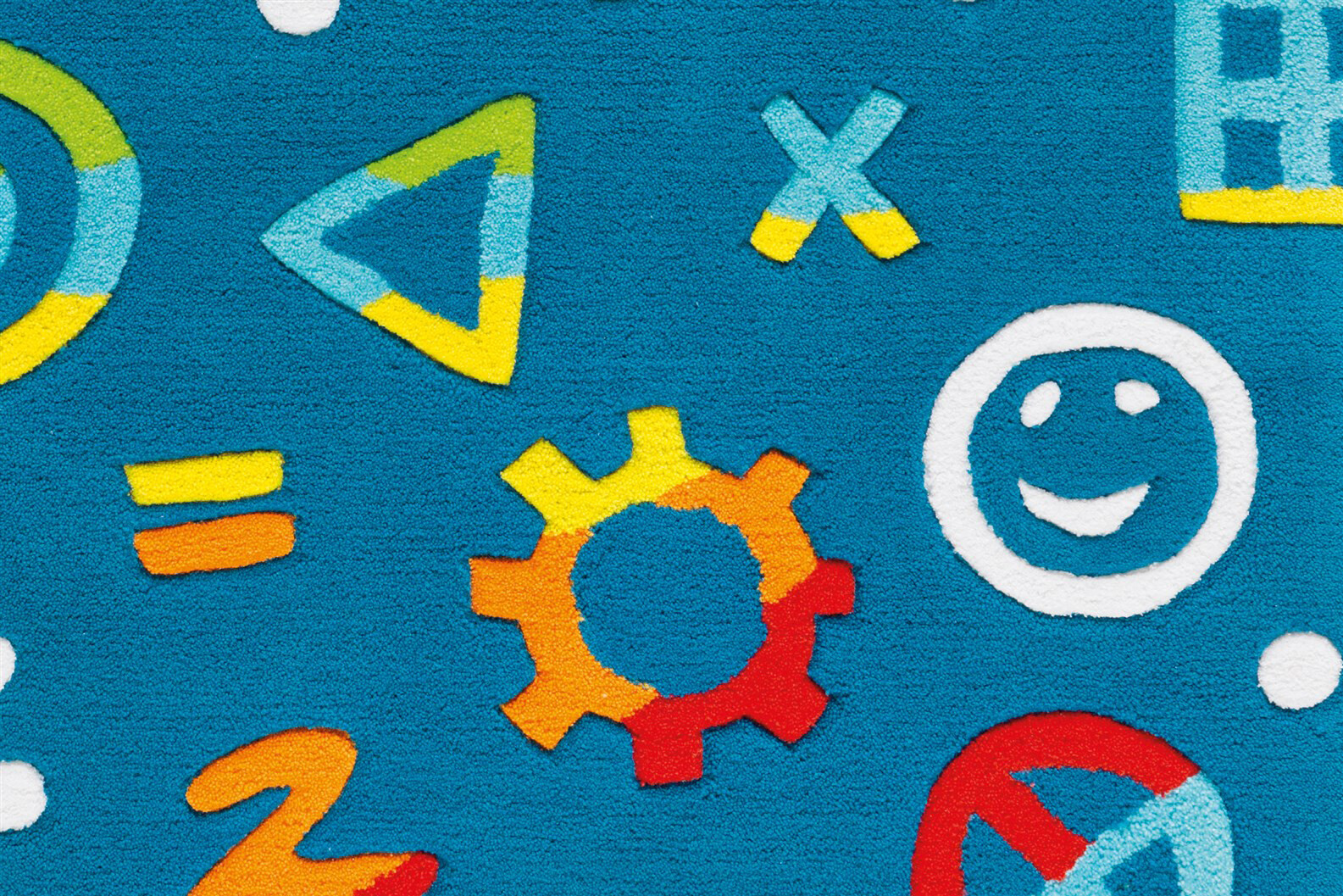 Arte Espina Kurzflorteppich Spirit Glowy 3146 blau B/L: ca. 110x160 cm