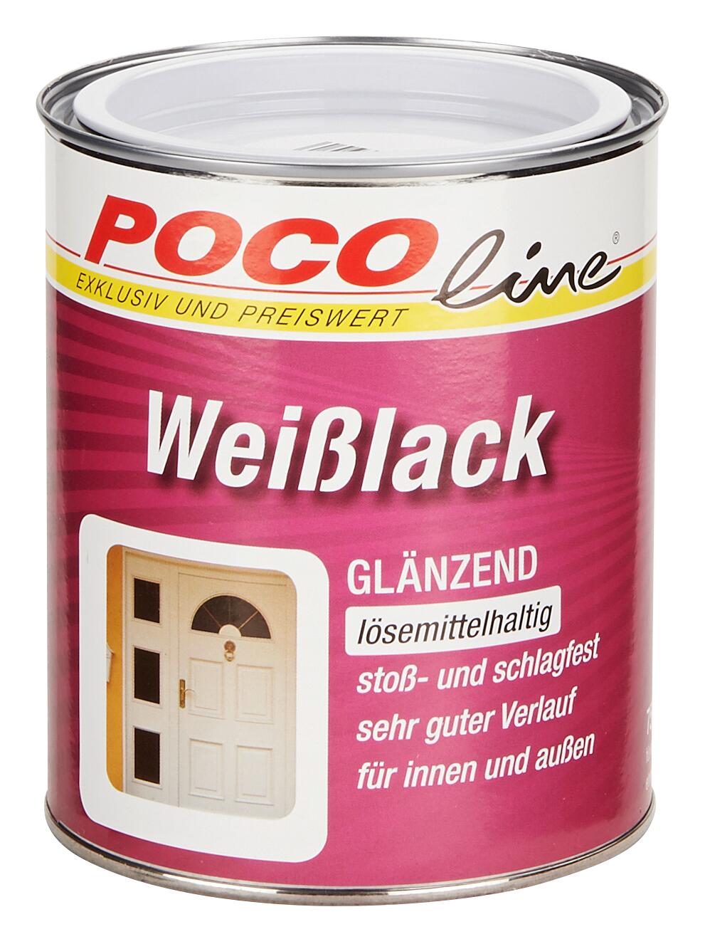 Weißlack weiß glänzend ca. 0,75 l