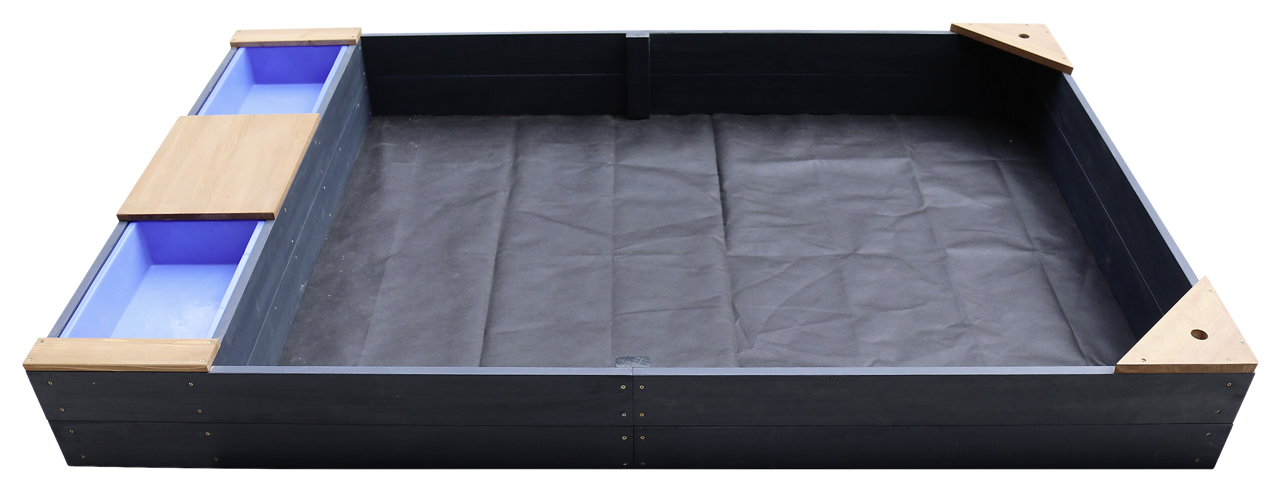 AXI Sandkasten Kelly anthrazit B/H/L: ca. 115x22x180 cm