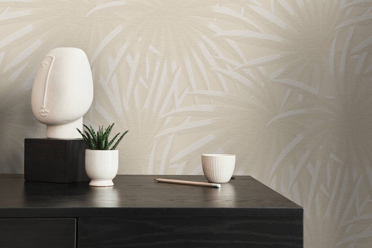 A.S.Creation Vliestapete weiß B/H/D: ca. 53x1005x10 cm