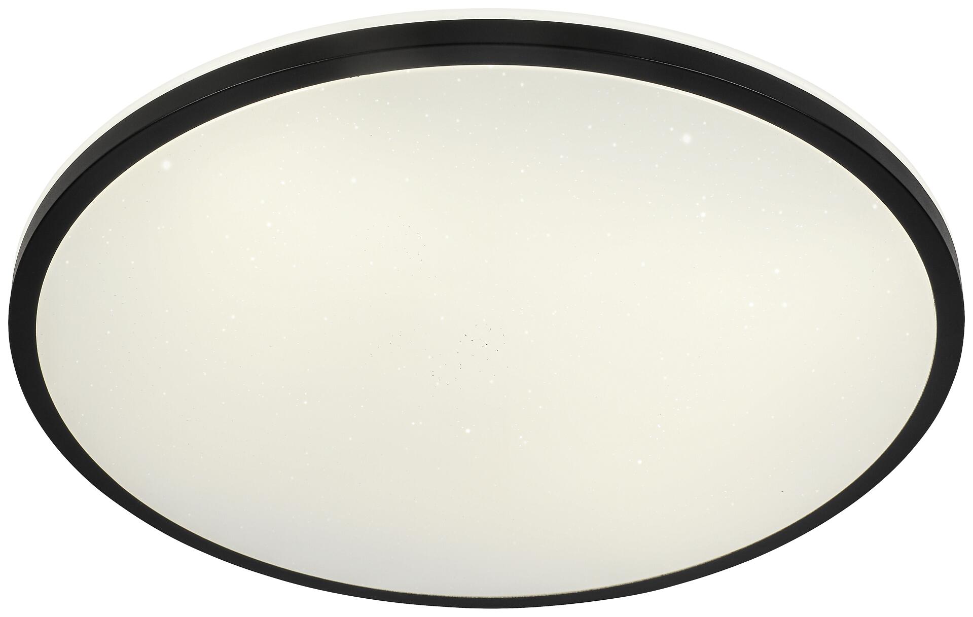 Nolo LED-Deckenleuchte Hela schwarz Kunststoff H/D: ca. 4,3x39 cm