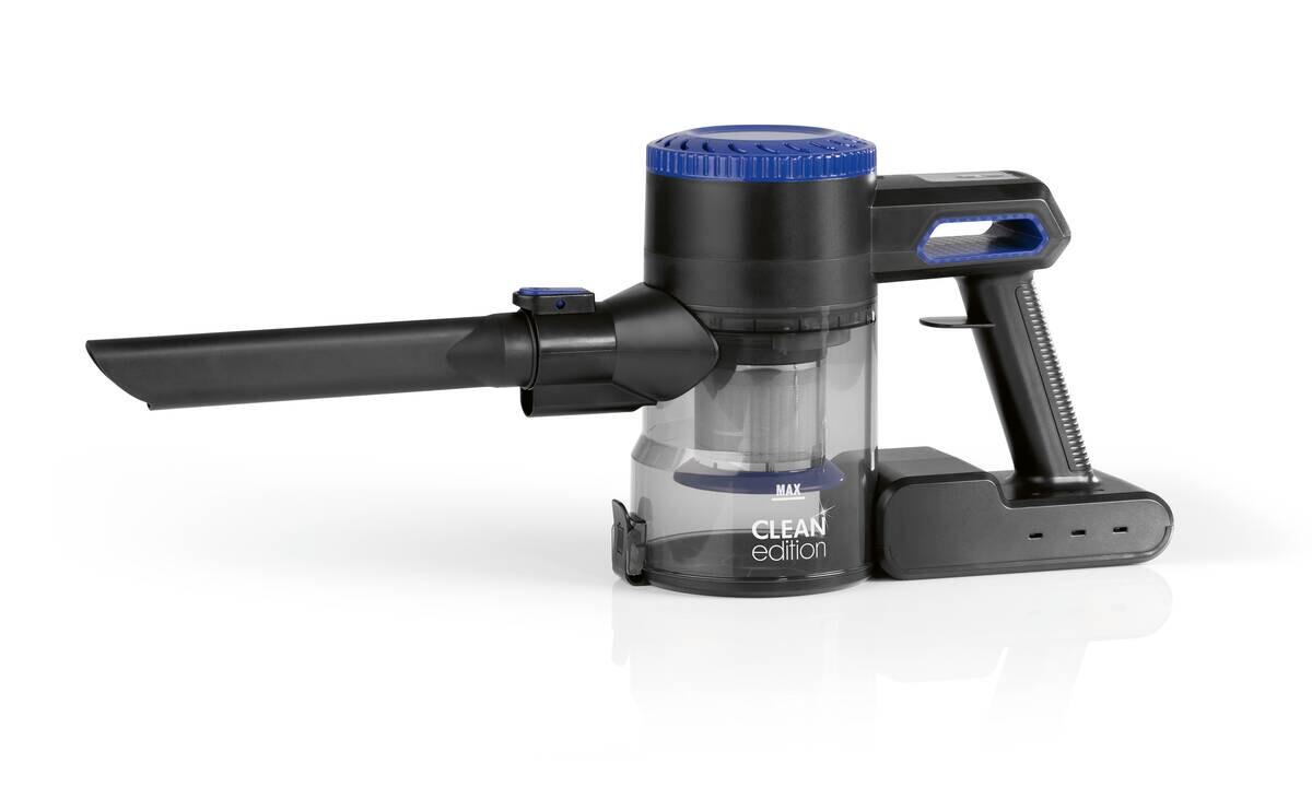 CLEANedition Handstaubsauger 14576 schwarz blau Metall Kunststoff B/H/L: ca. 12x113x33 cm