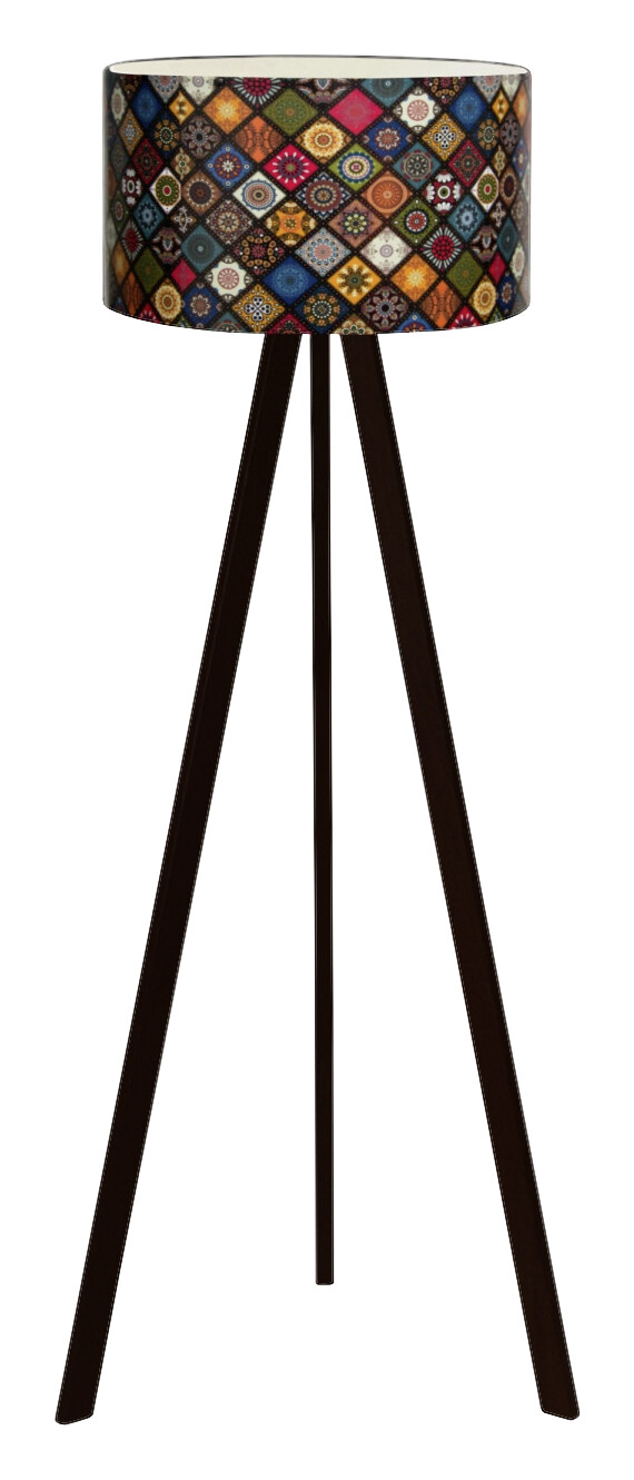 Opviq Stehleuchte AYD-2800 mehrfarbig MDF B/H/T/L/D: ca. 21x140x21x21x21 cm E27 1 Brennstellen Opviq Stehleuchte AYD-2800 mehrfarbig MDF B/H/T/L/D: ca. 21x140x21x21x21 cm E27 1 Brennstellen