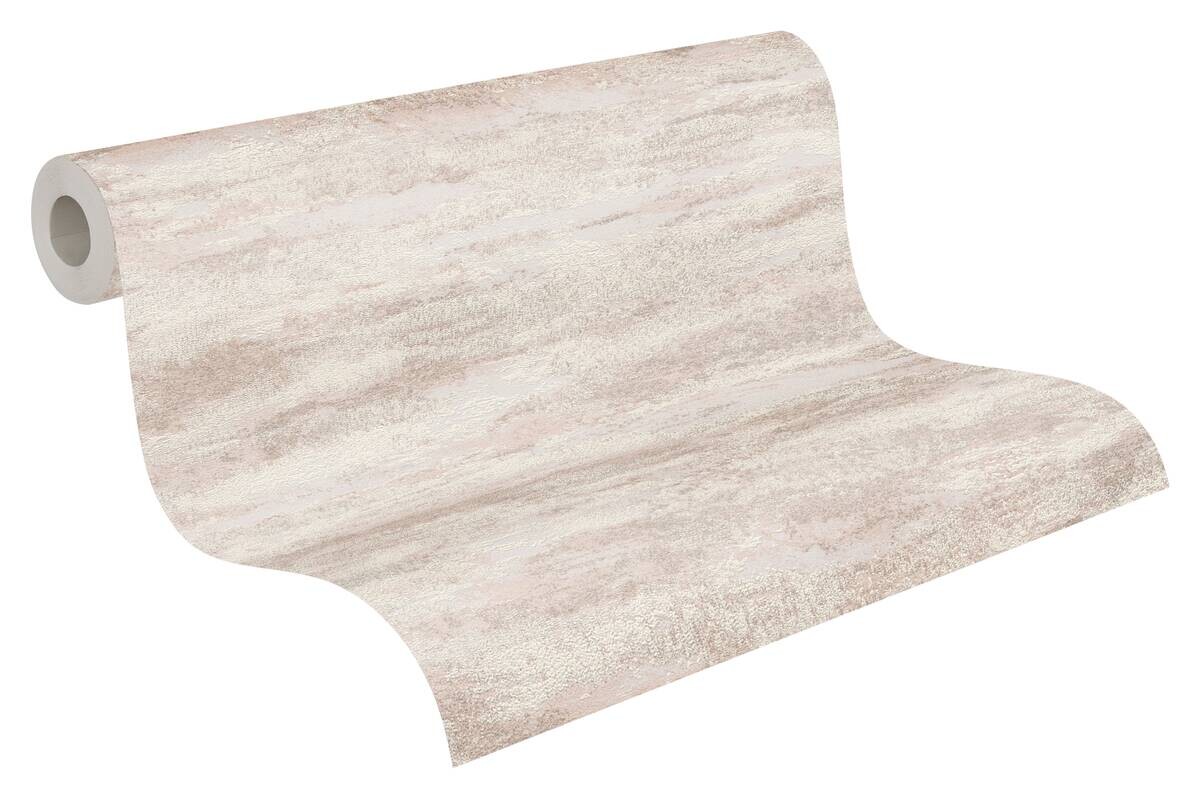 A.S.Creation Vliestapete Attractive 2 Putzoptik weiß B/L: ca. 53x1005 cm