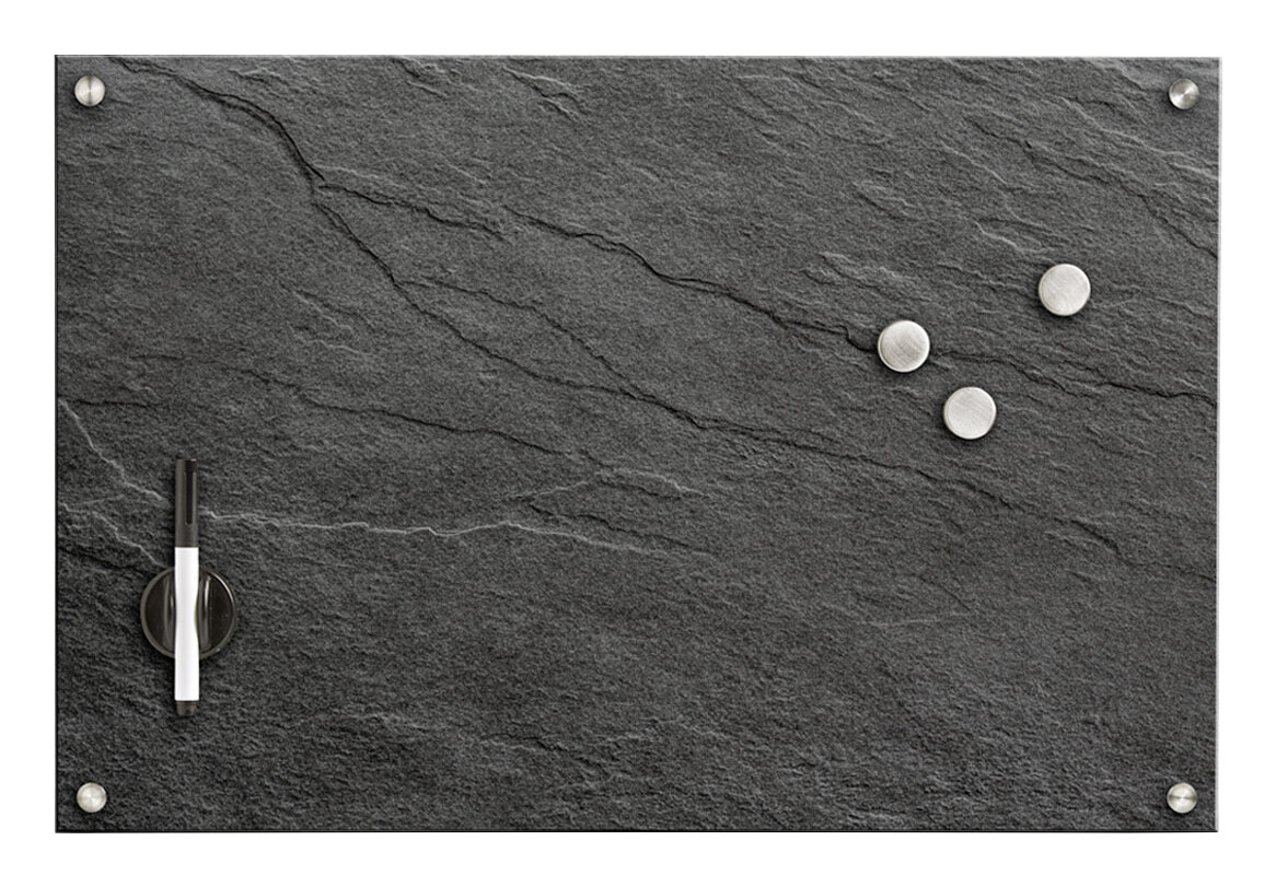 Zeller Memoboard Schiefer