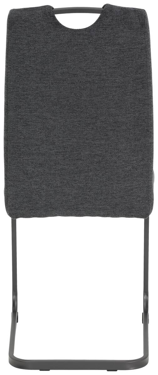 Schwingstuhl Britta anthrazit Vintage grau Webstoff B/H/T: ca. 44x100x59 cm