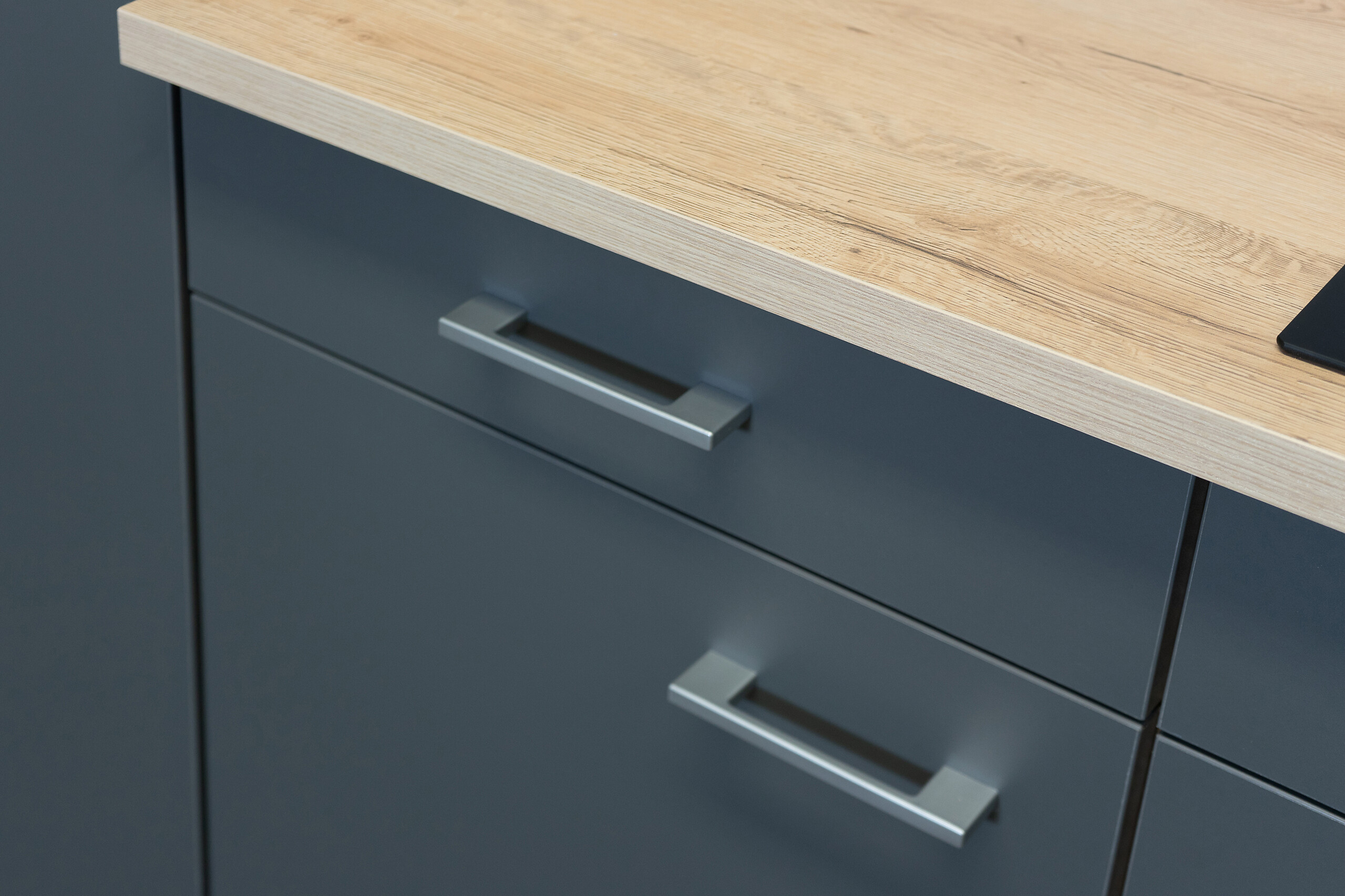 Unterschrank Morena grau matt B/H/T: ca. 50x85x60 cm Unterschrank Morena grau matt B/H/T: ca. 50x85x60 cm