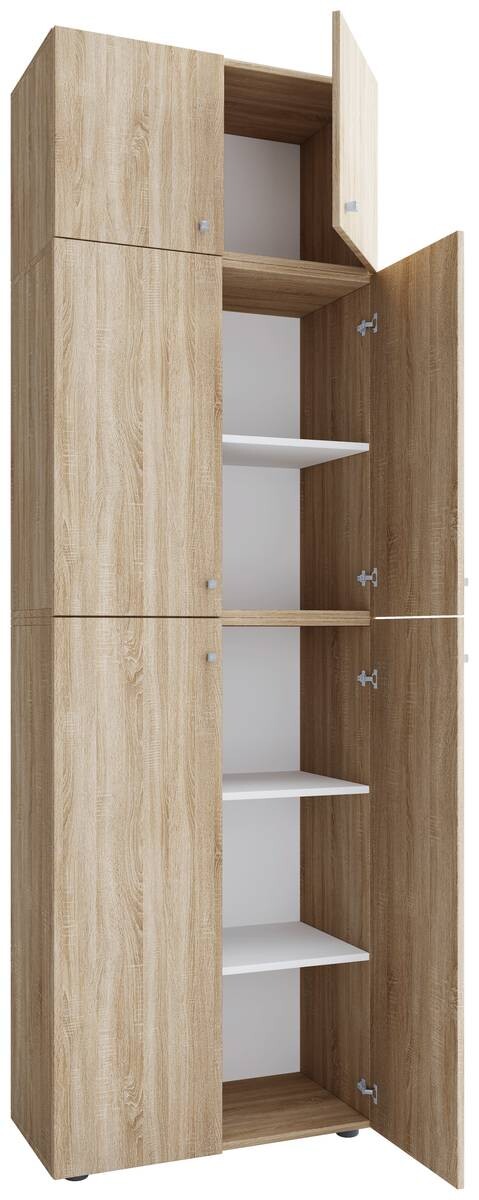 Kleiderschrank Lona Eiche B/H/T: ca. 70x223x39 cm