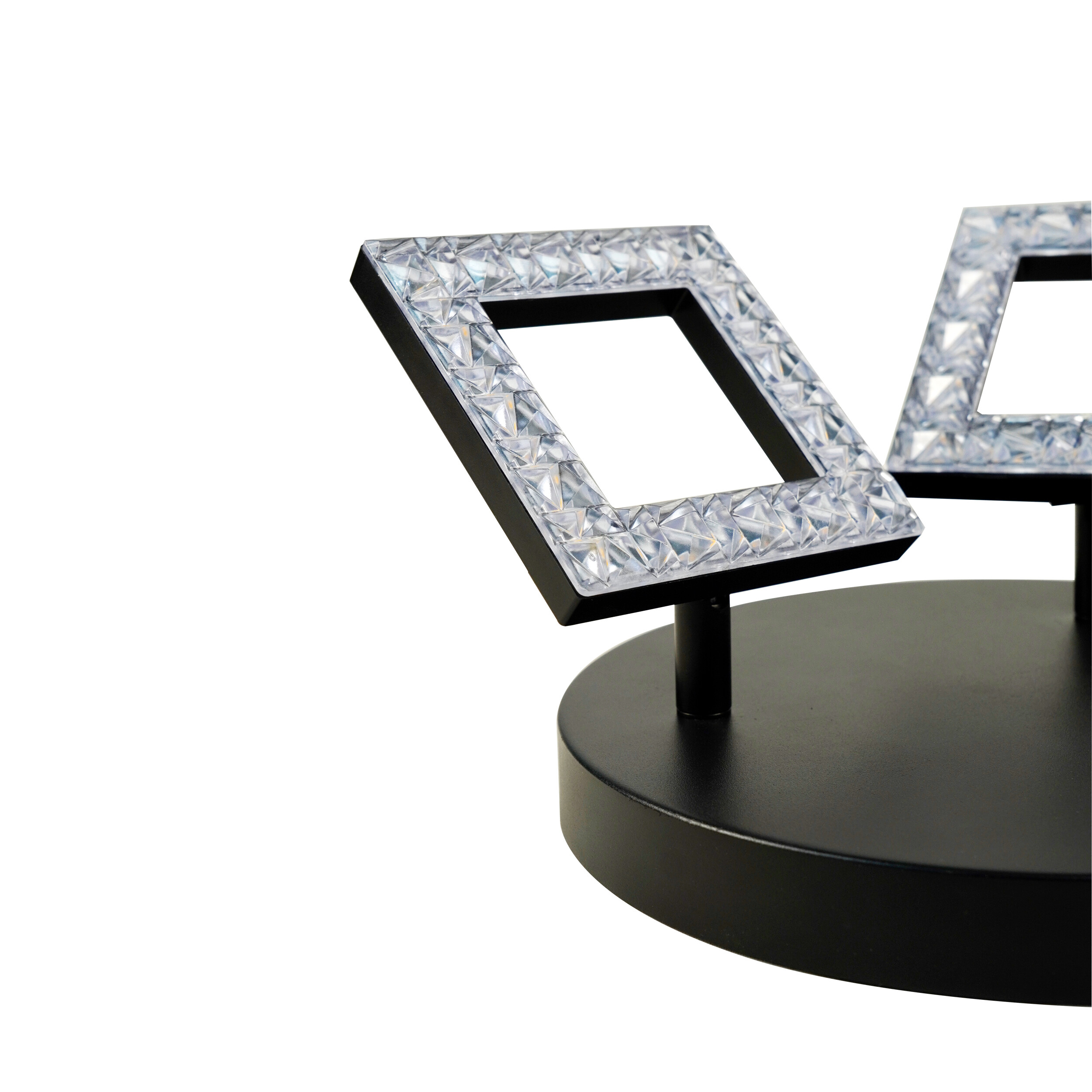 POCOline LED-Spot Kalea mattschwarz Acryl H/D: ca. 8x22 cm 3 Brennstellen