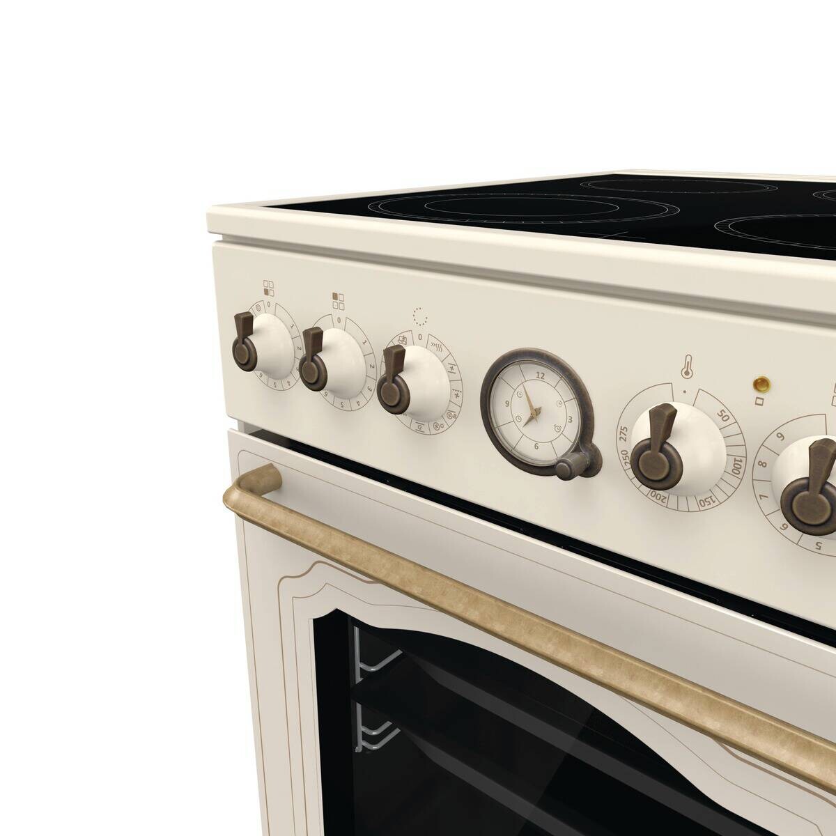 Gorenje Stand-Elektroherd GECS5B70CLI creme B/H/T: ca. 50x85x59,4 cm