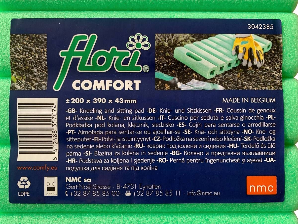 Kniekissen grün B/L: ca. 20x cm