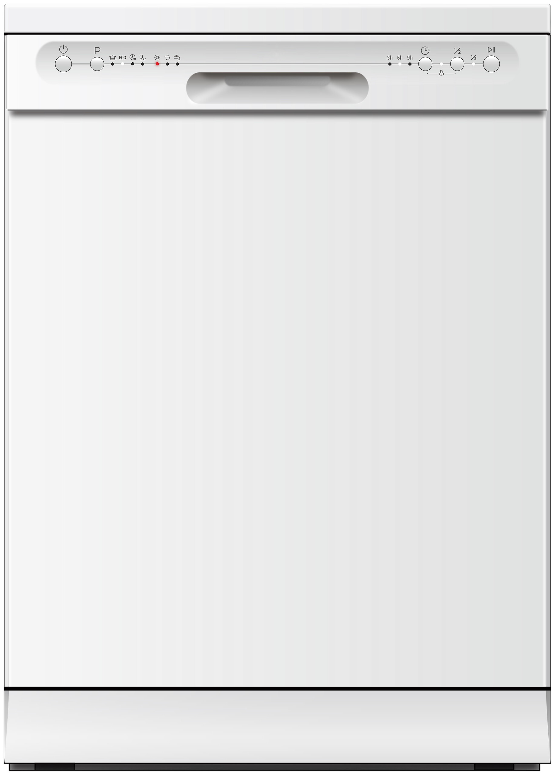 PKM Geschirrspüler GSP12-6E weiß B/H/T: ca. 60x85x60 cm