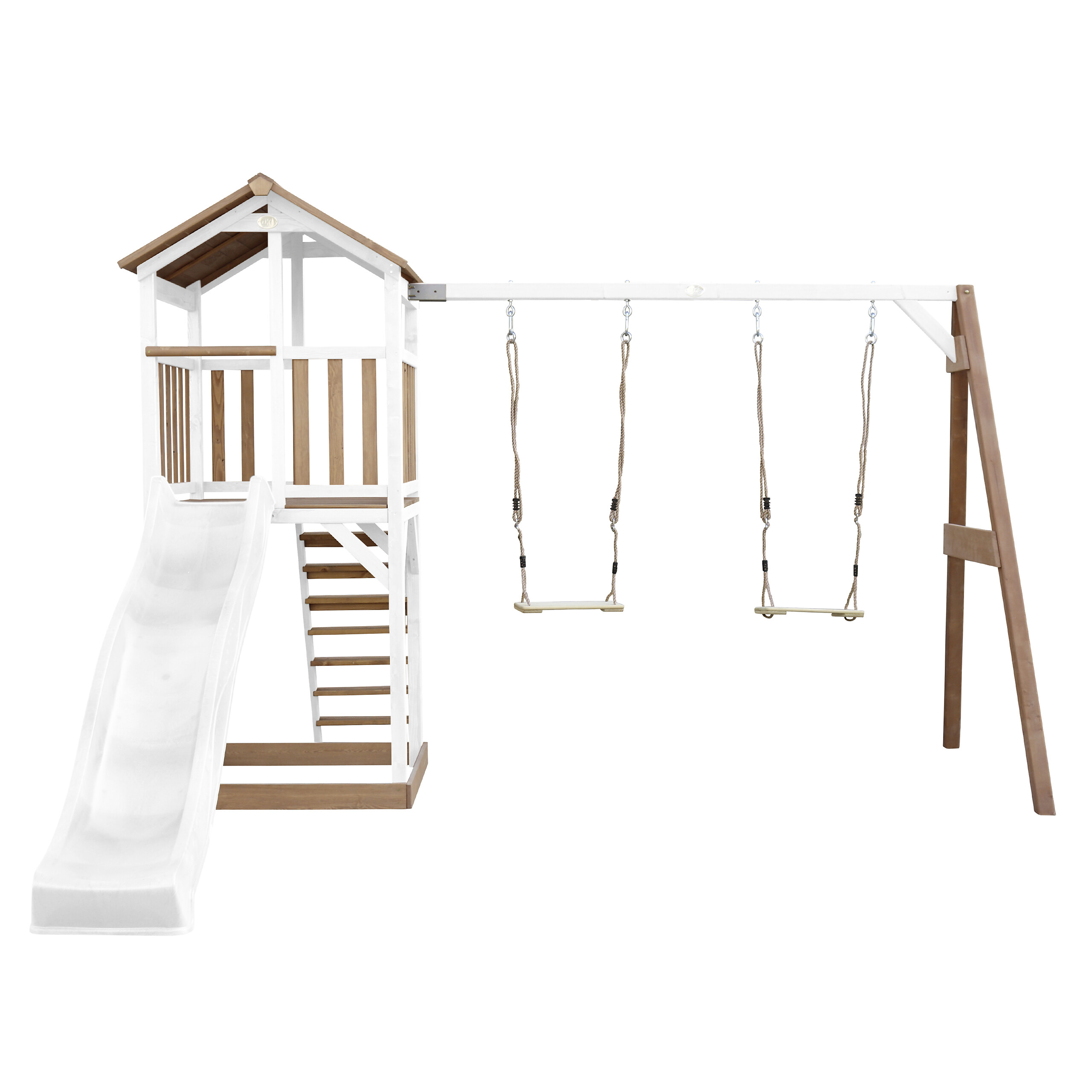 AXI Spielturm Beach Tower braun B/H/L: ca. 357x242x349 cm