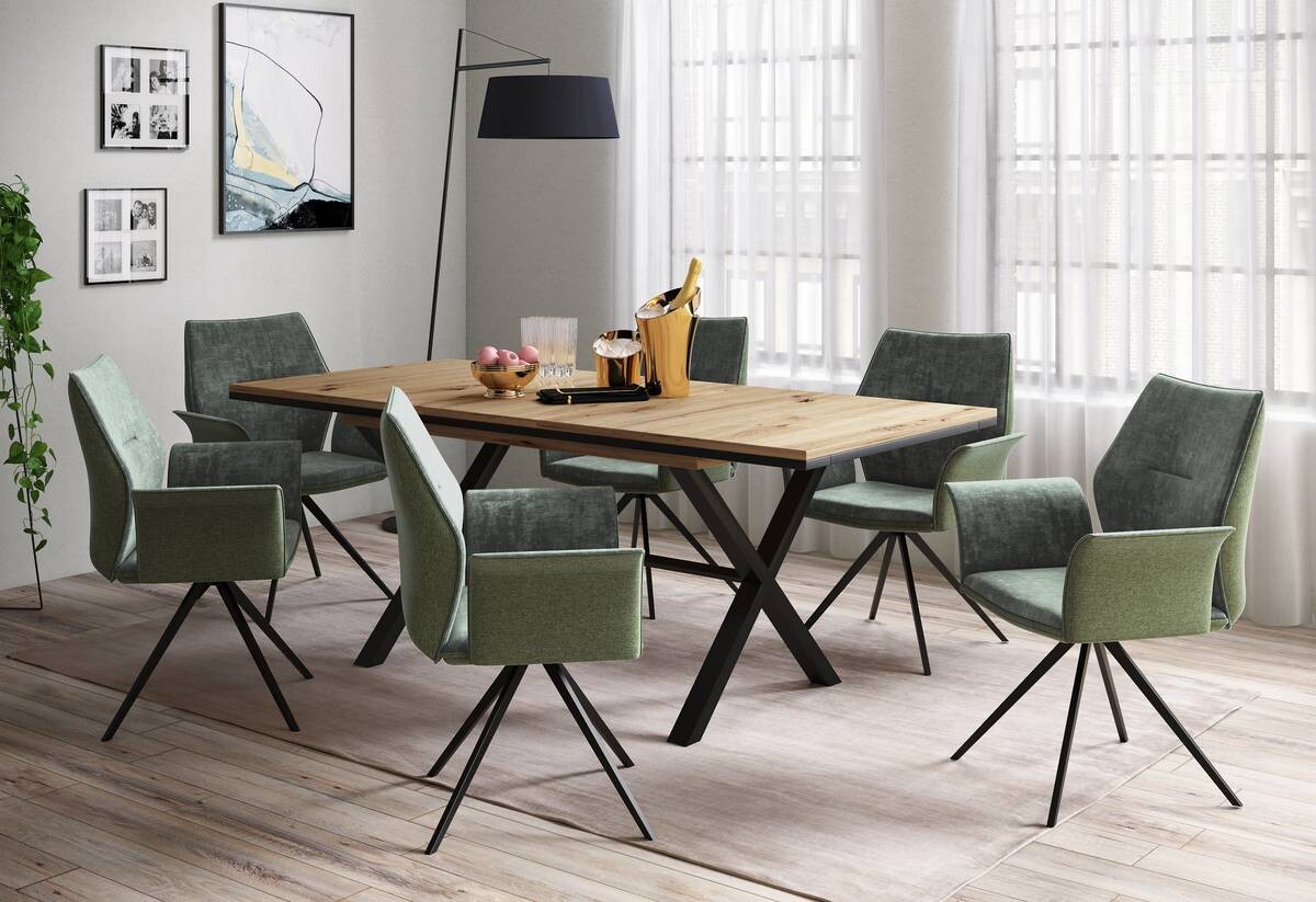 Hela Sessel SUSANNE I S grün Stoff B/H/T: ca. 65x92x64 cm