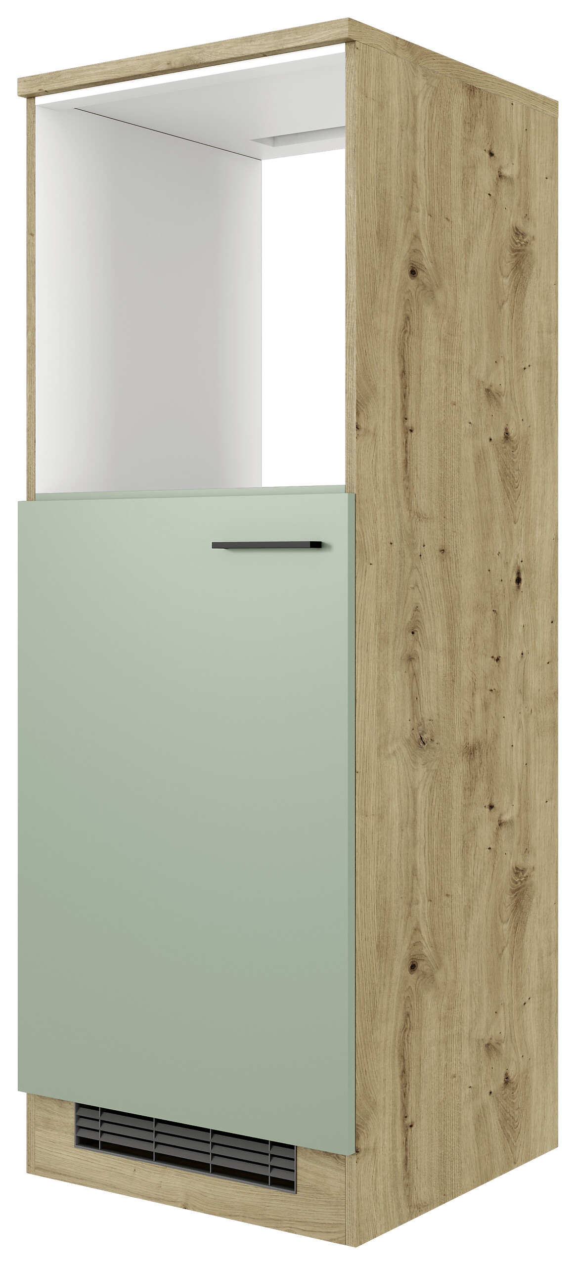 Kühlumbauschrank Cara grün B/H/T: ca. 60x168,5x60 cm Kühlumbauschrank Cara grün B/H/T: ca. 60x168,5x60 cm