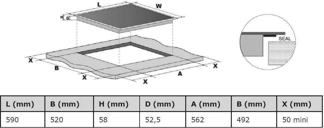 Respekta Küchenblock Premium grau hochglänzend B/H/T: ca. 345x220,5x60 cm