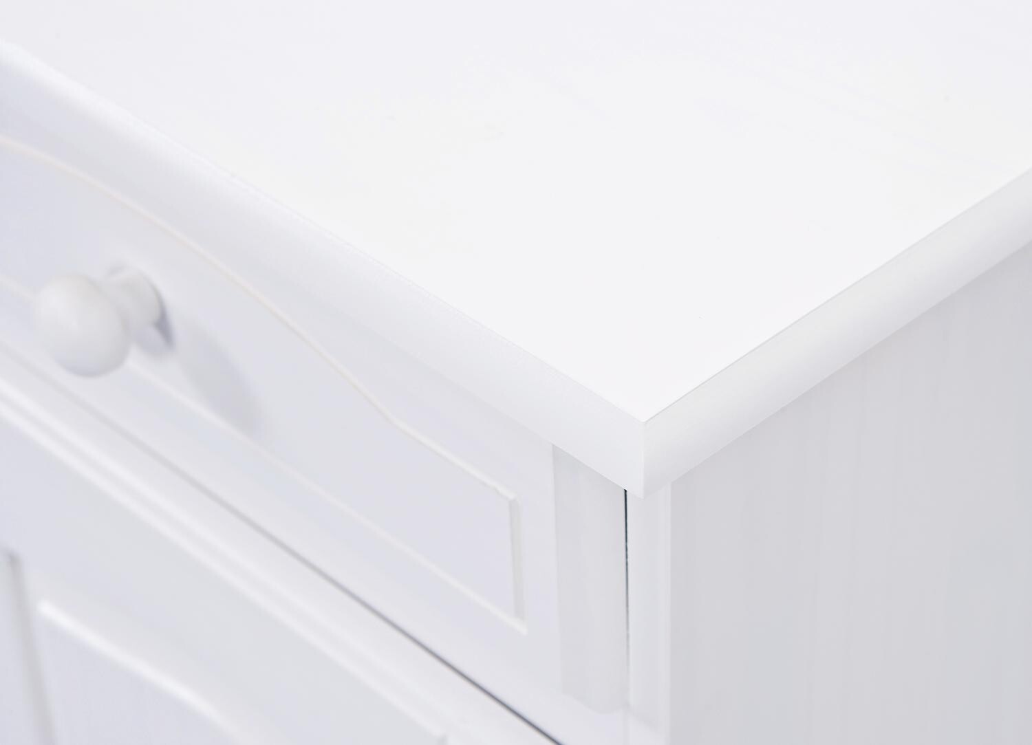 Kommode Lovi weiß lackiert B/H/T: ca. 88x87x43 cm