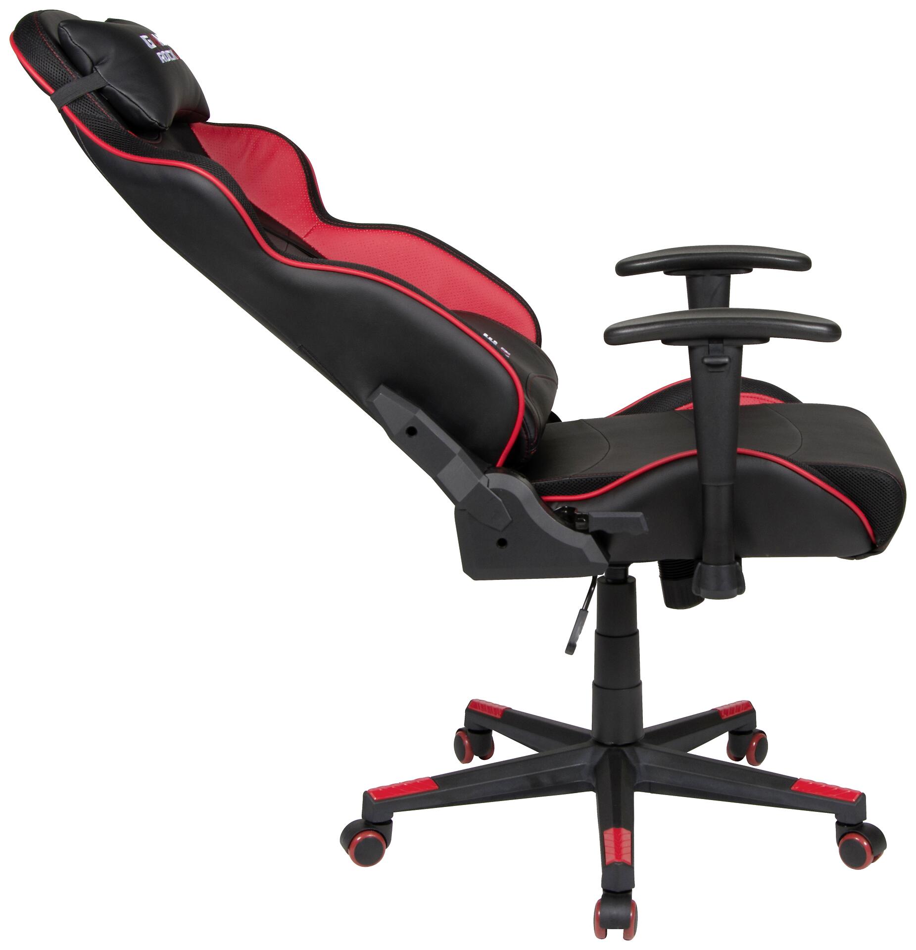 Gaming-Sessel Game Rocker schwarz rot