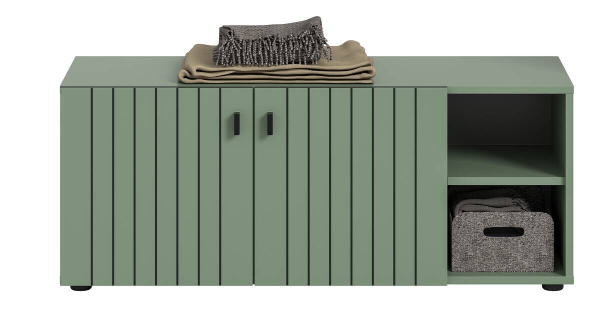 Sitzbank STATION grün B/H/T: ca. 106x43x37 cm