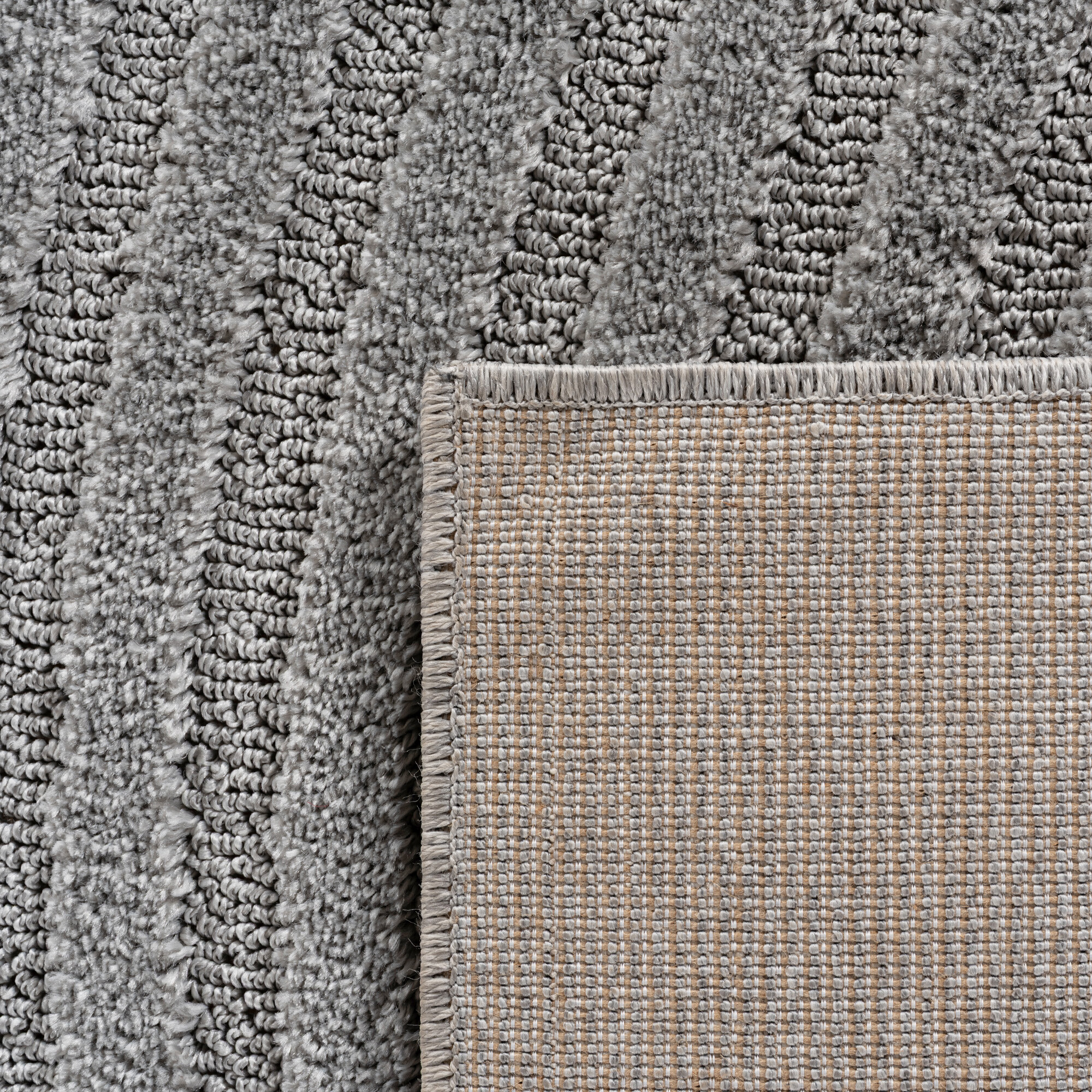 Ayyildiz Kurzflorteppich ART silber B/H/L: ca. 200x0,8x290 cm