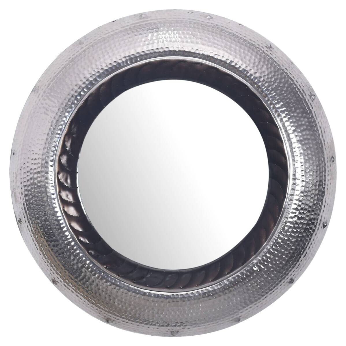 Wohnling Wandspiegel silber Metall T/D: ca. 9x74 cm