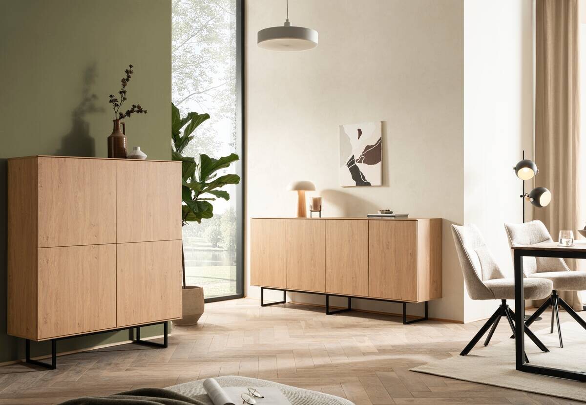 Sideboard Kalmar stone B/H/T: ca. 200x90x40 cm