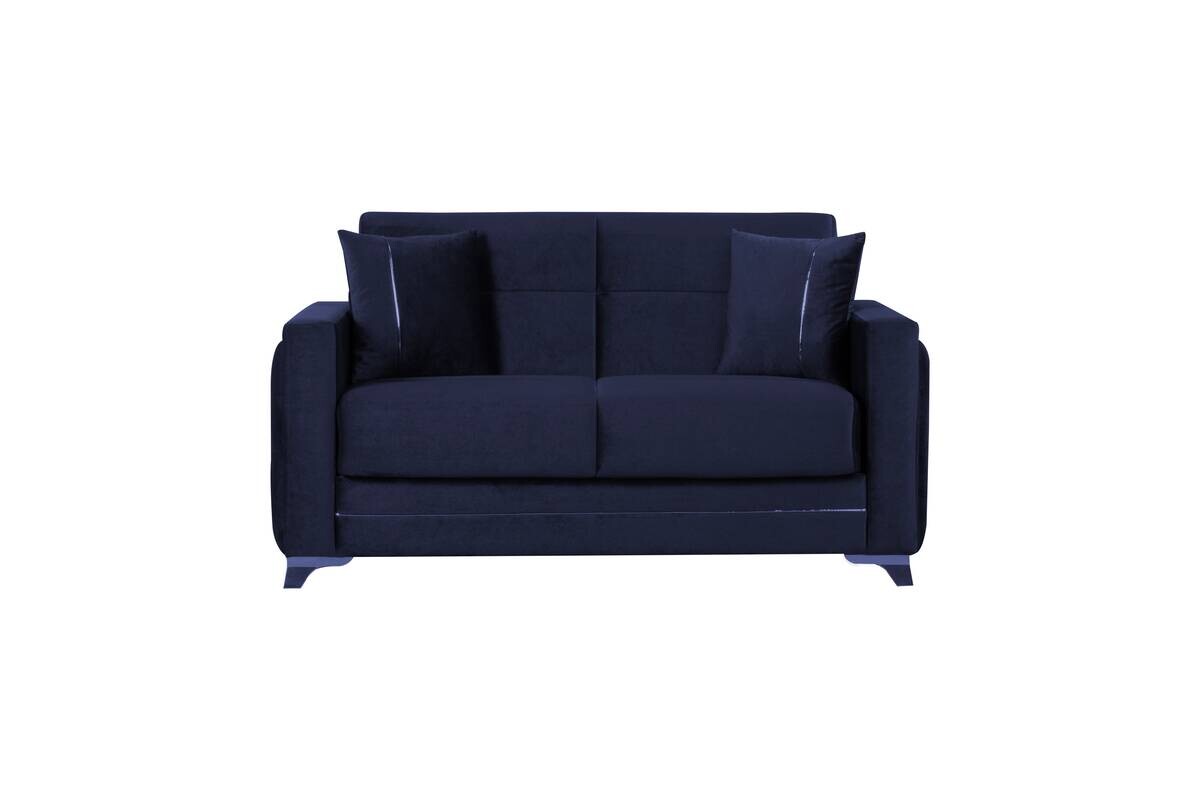 Sofa 3-2-1 Cavana nachtblau Microfaser Sofa 3-2-1 Cavana nachtblau Microfaser