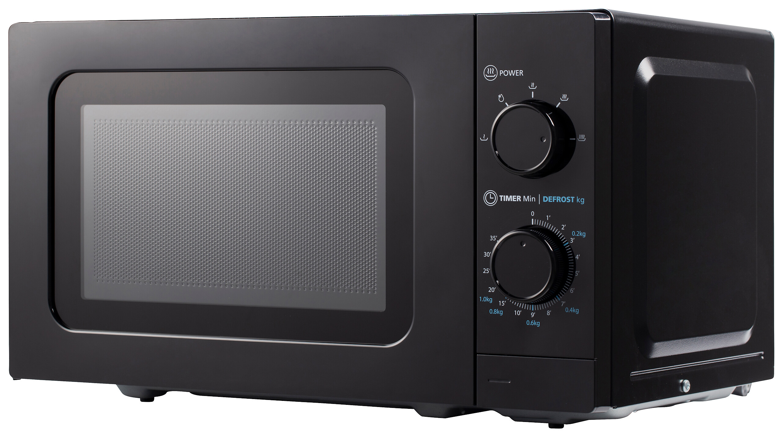 POCOline Mikrowelle MM720C2GX-PM schwarz Metall B/H/T: ca. 44x26x33 cm ca. 20 l