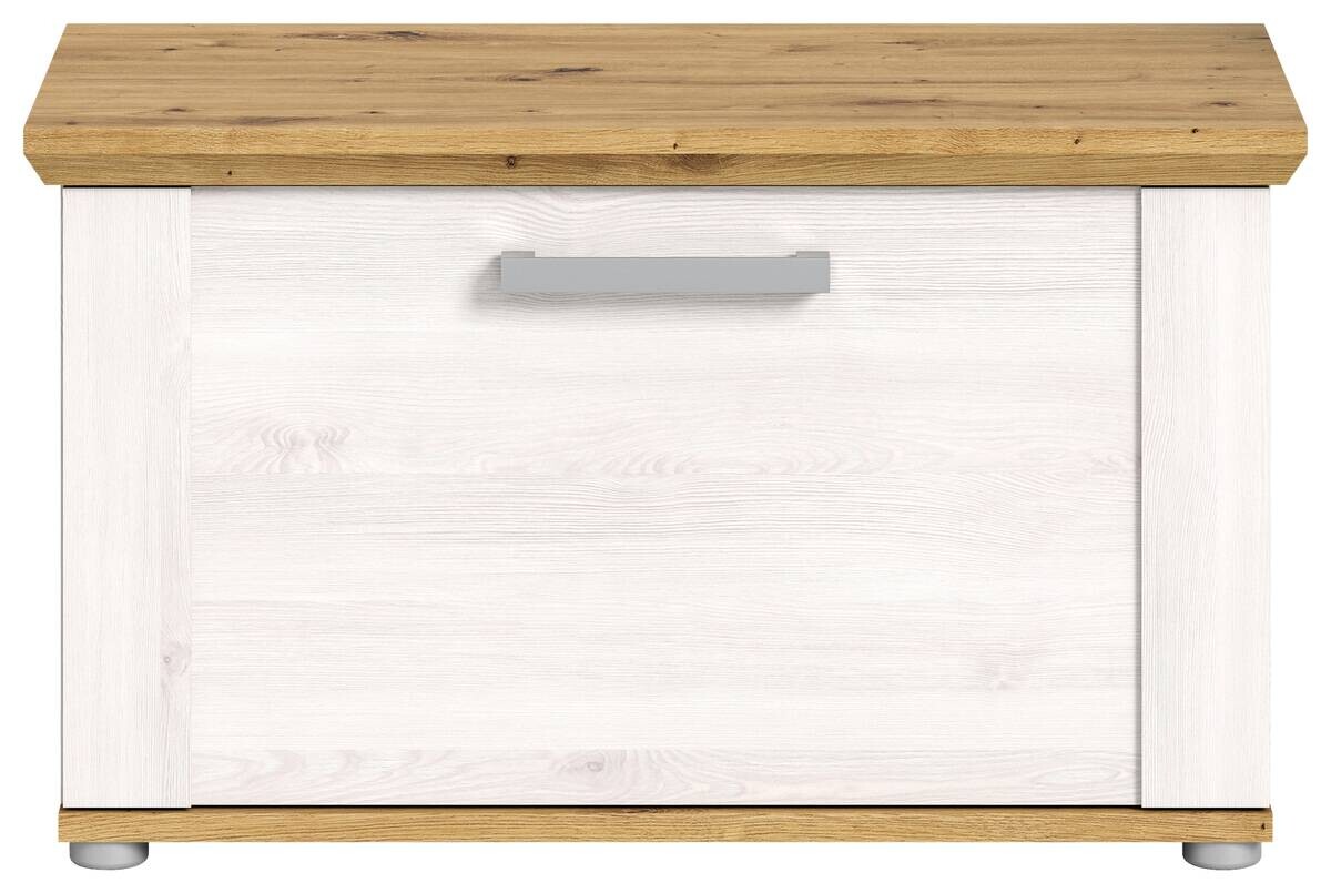 Sitzbank Verona Sibiu Lärche Nachbildung Eiche Artisan Nachbildung B/H/T: ca. 80x47x39 cm